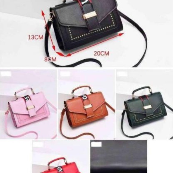 Trendy green fashion crossbody handbag purse - Picture 7 of 9